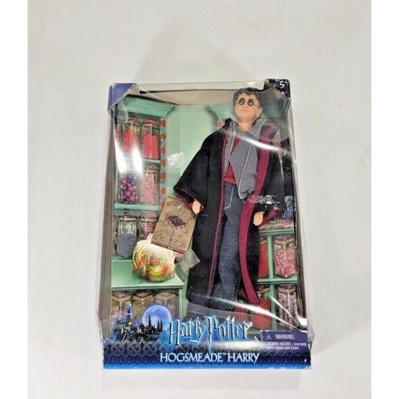 Mattel Other - Harry Potter 2003 HOGSMEADE HARRY 11"‎ Doll Action Figure w/ Real Clothing boxed
